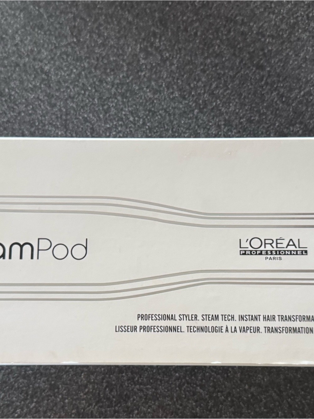 L'Oreal SteamPod Professional Styler - White and Silver Accents